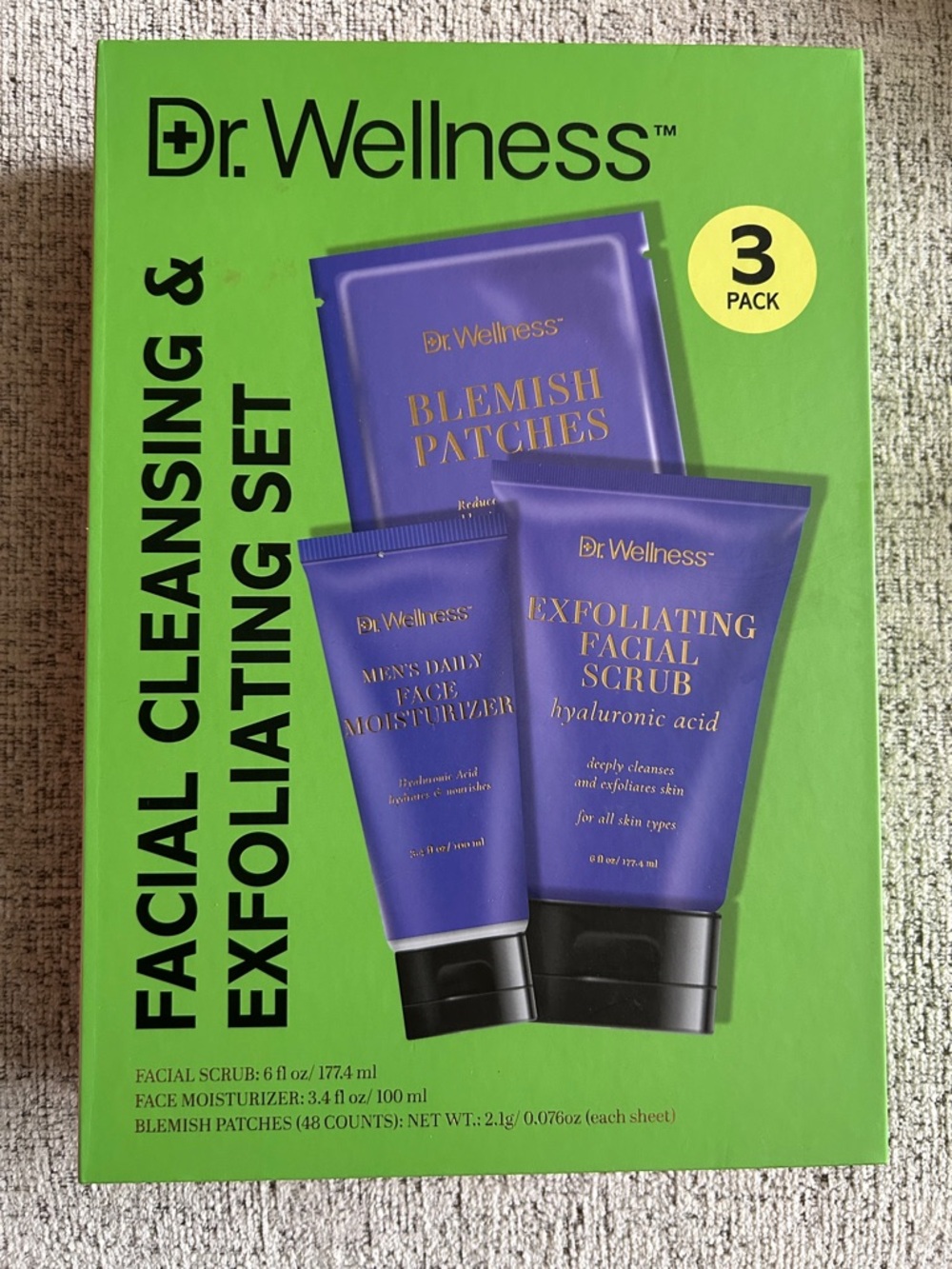Dr. Wellness Exfoliating Facial Cleanse Set